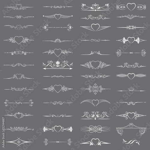 A set of dividers for decoration and sate velocity.
