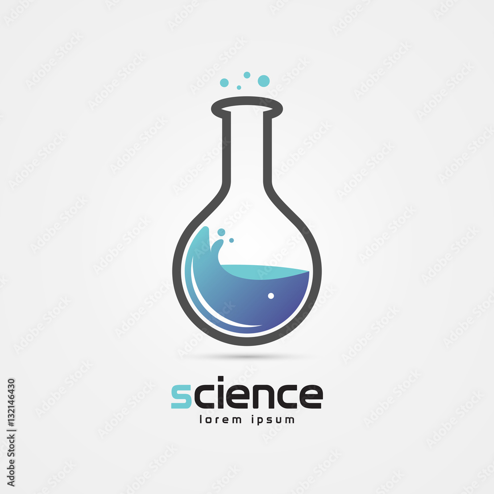 Modern test tube symbol. Vector Modern test tube symbol. Vector