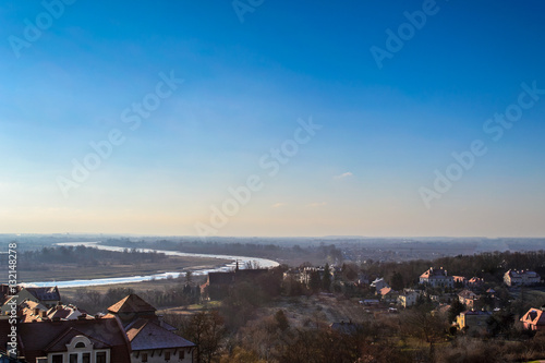 Panorama miasta Sandomierza, Polska