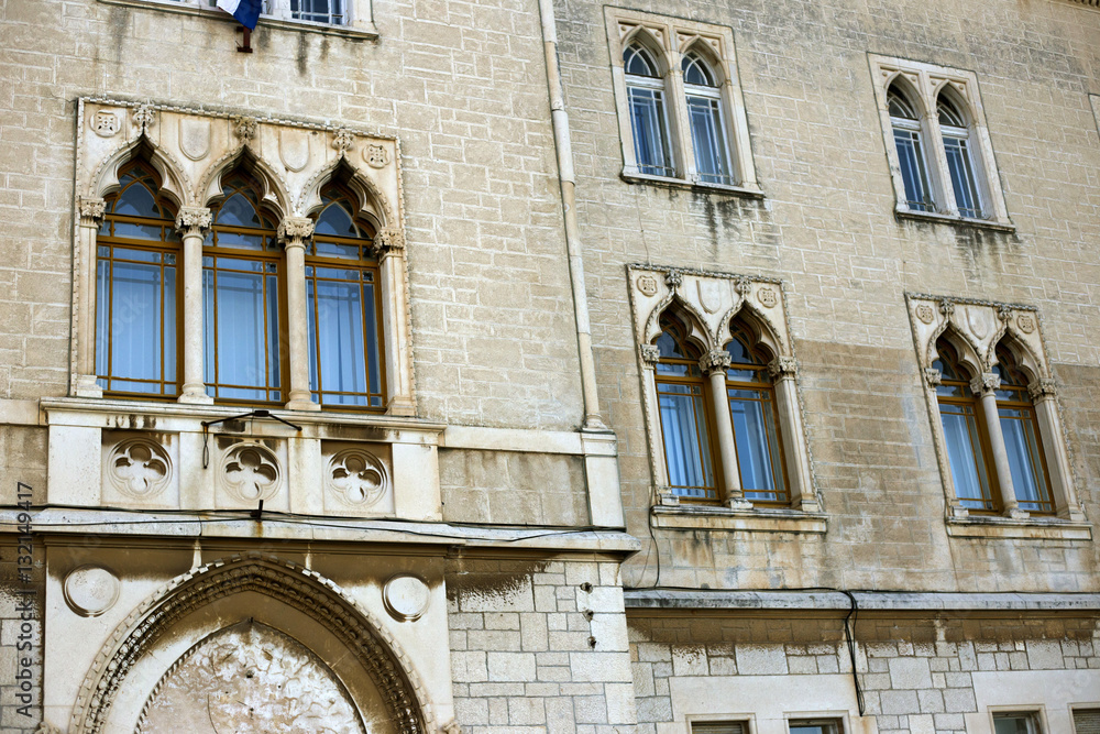 Obraz premium Old building in Trogir, Croatia