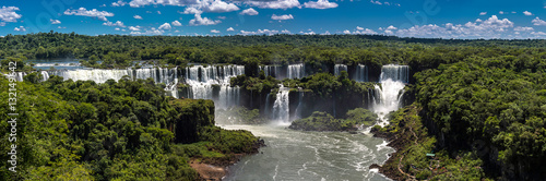 View of the Iguazú Falls photo