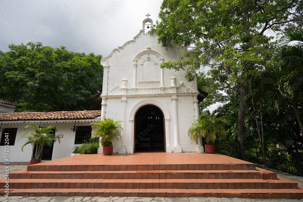 colonial style chapel in Panama City
