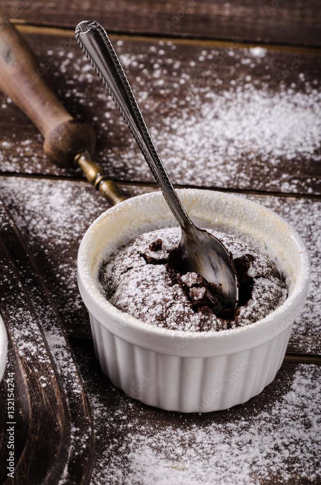 Chocolate souffle home Chocolate souffle home