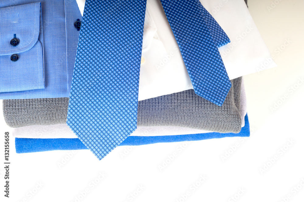 stack of clothing isolated on white stack of clothing isolated on white