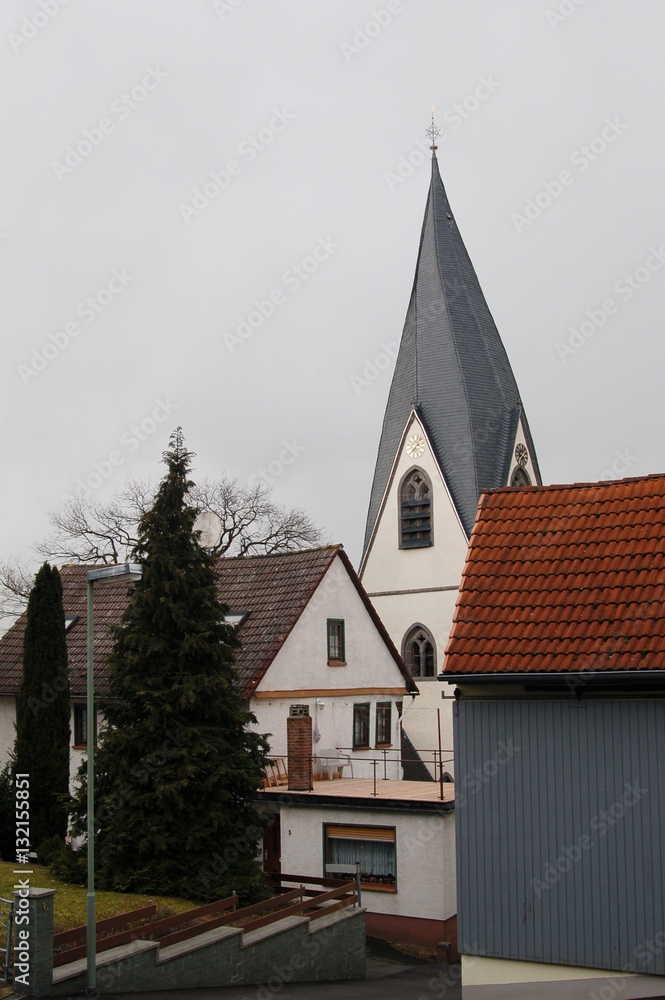 Travel Getrmanii. German Village, a small German town. German way of life, people, houses. Travel Getrmanii. German Village, a small German town. German way of life, people, houses.