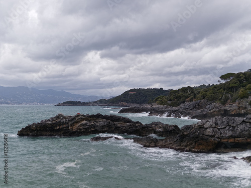 coastline between tellaro and lerici