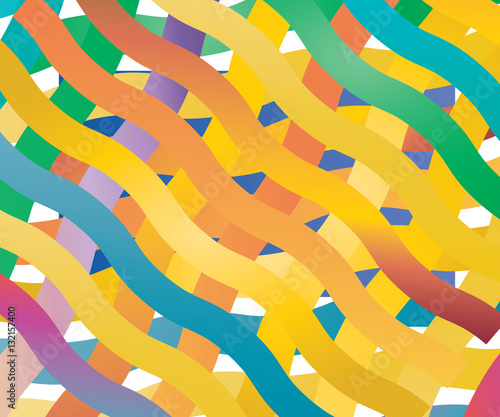 Abstract colorful waves for design2