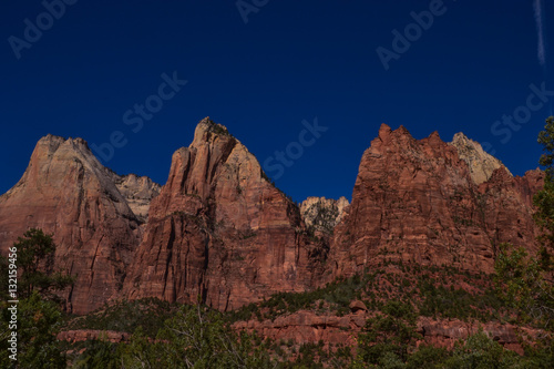 Zion Canyon's Court of the Patriarchs