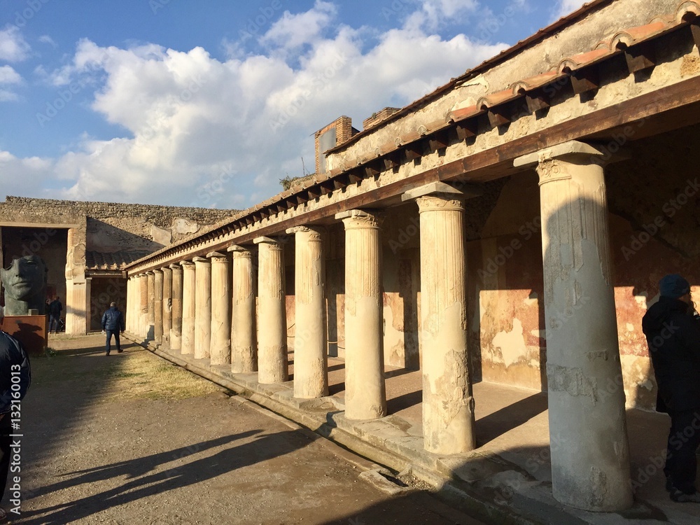 Pompei, rovine e ville romane