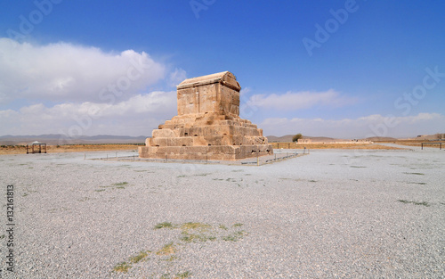 Tomb of Cyrus the Great in Pasargadae 