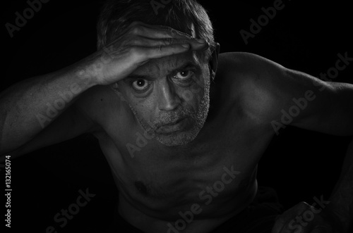 Peering into the light, you stay in darkness.