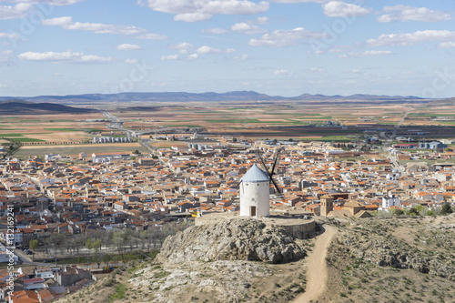 Mill, Town of Consuegra in the province of Toledo, Spain