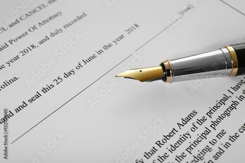 Notary public document and ...