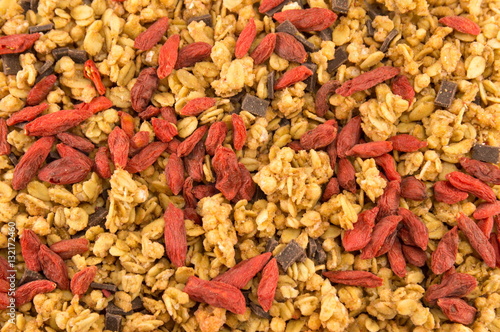 goji berries and cereal