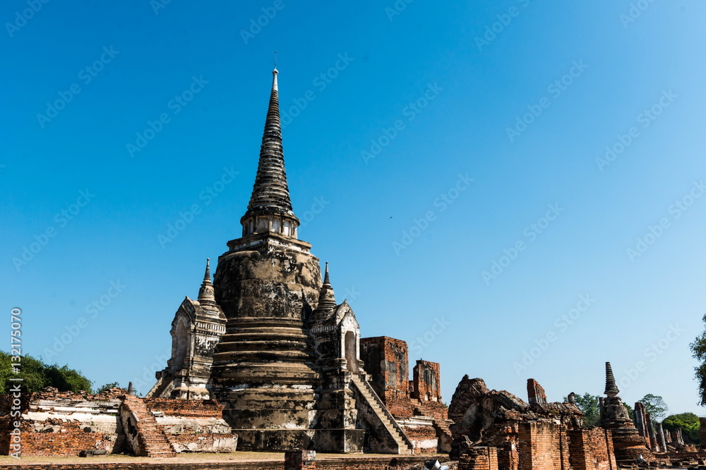 Fototapeta premium Temples of Thailand Ayutthaya historical park