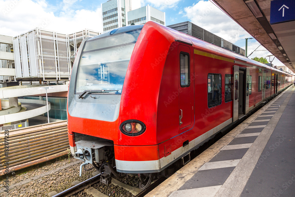 Naklejka premium Hannover main train station