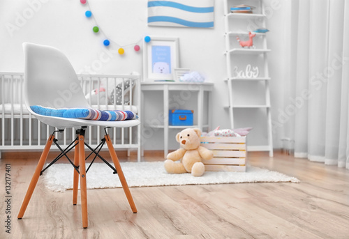 Modern interior design of baby room © Africa Studio
