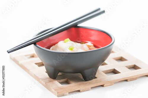 Bowl of Wonton Soup