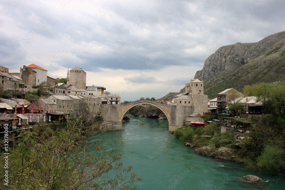 The Old Bridge (Stari Most), Mostar, Bosnia and Herzegovina