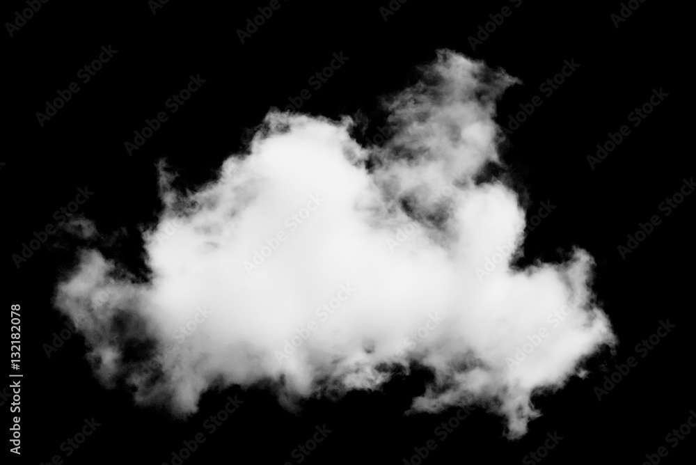 white clouds isolated on black background white clouds isolated on black background