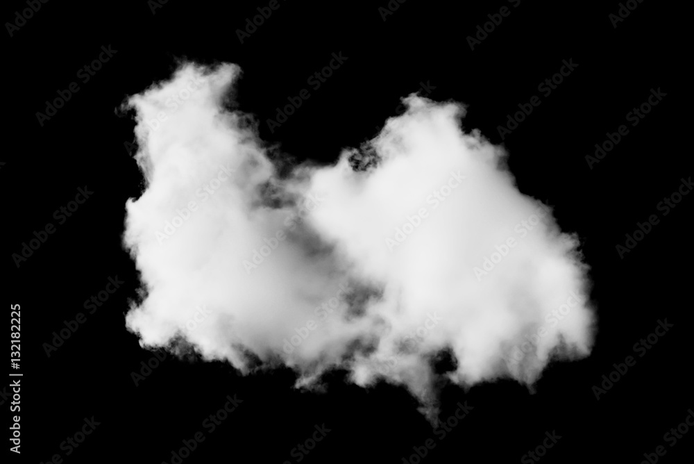 white clouds isolated on black background white clouds isolated on black background