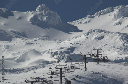 Ski Fields in New Zealand. Whakapapa photo