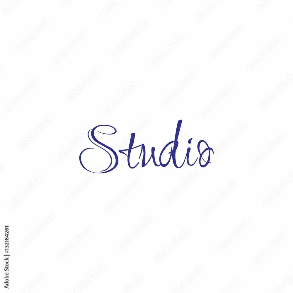 studio logo vector