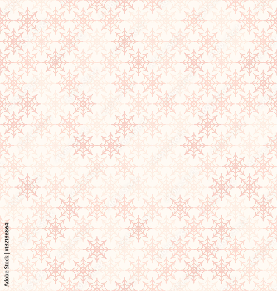 Snowflake pattern. Seamless vector winter rose background Snowflake pattern. Seamless vector winter rose background