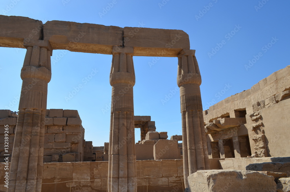 древний город Люксор, Египет