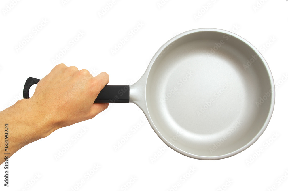 Isolated frying pan Isolated frying pan