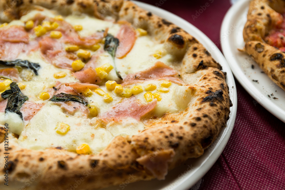 Baked pizza Baked pizza