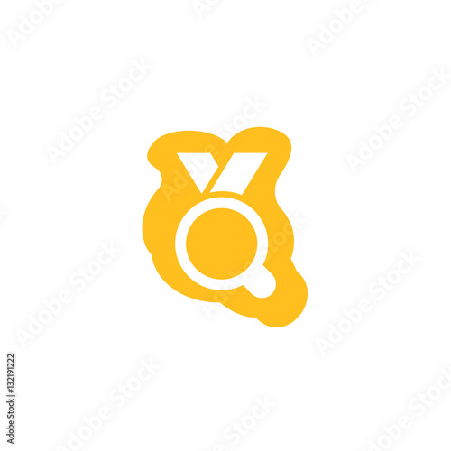 Modern Push Button App Icon - Paint