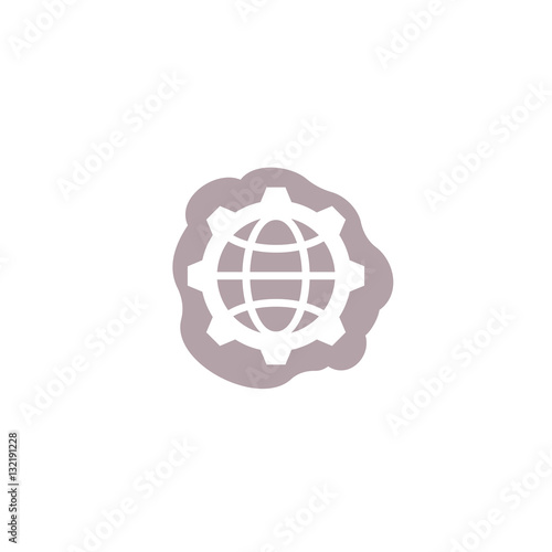 Modern Push Button App Icon - Paint