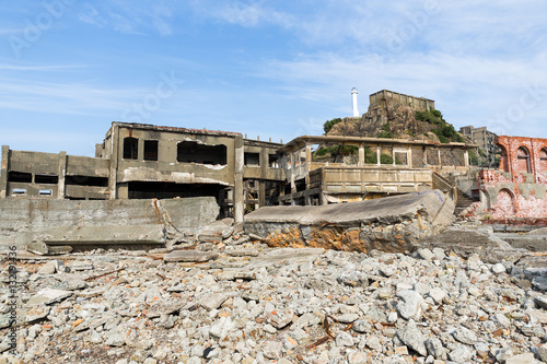Abandoned island in nagasaki city