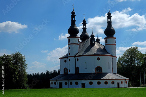 Die Dreifaltigkeitskirche Kappl bei Waldsassen in Bayern, Deutschland