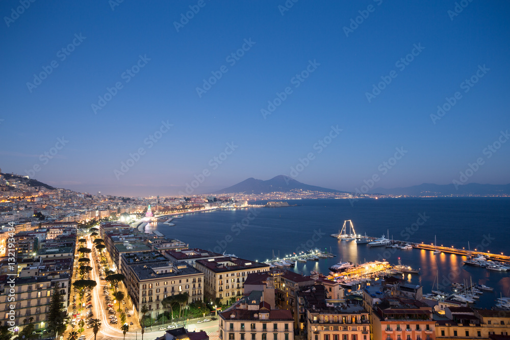 Panorama di Napoli da posillipo