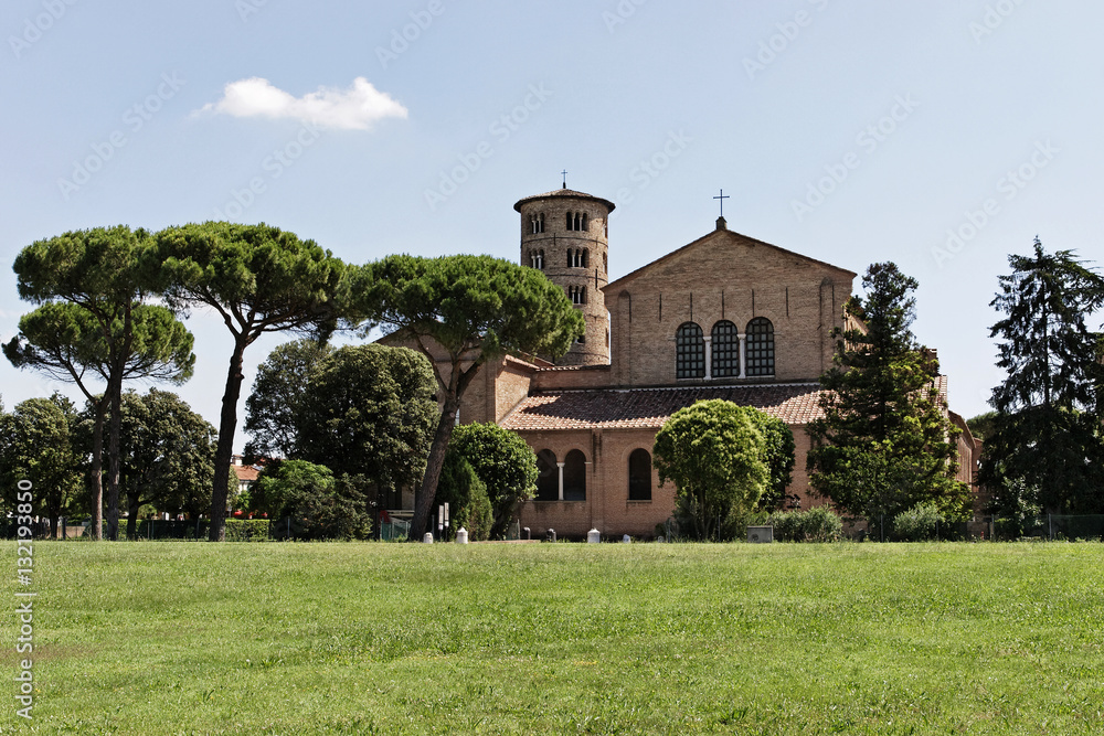 Die Kirche Santa Apollinare in Classe in Ravenna, Italien
