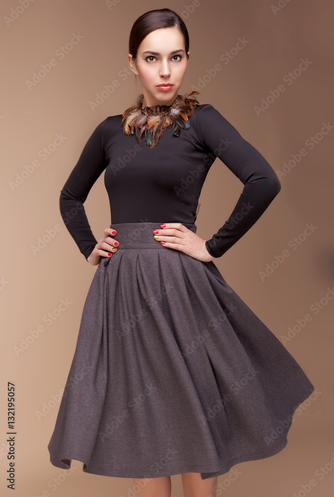 Young beautiful girl . more outfits in photo set Young beautiful girl . more outfits in photo set