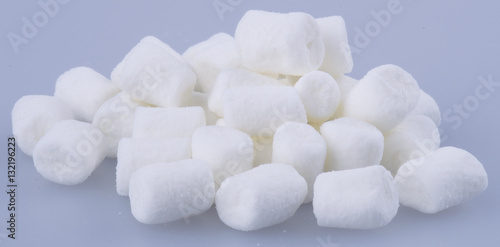 marshmallows or a group of marshmallows on background.