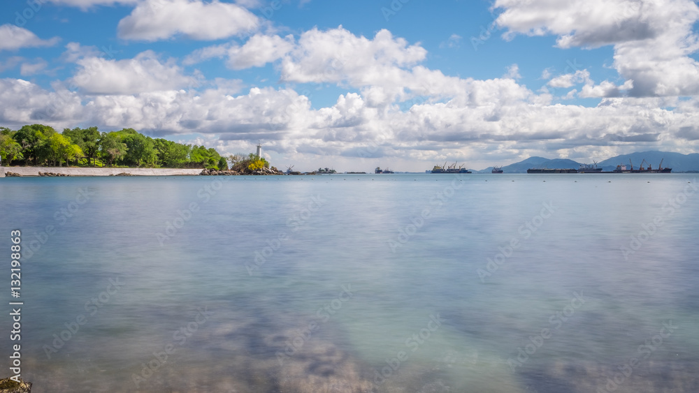 Panoramic view of Sichang island in summer, Pattaya, Thailand Panoramic view of Sichang island in summer, Pattaya, Thailand