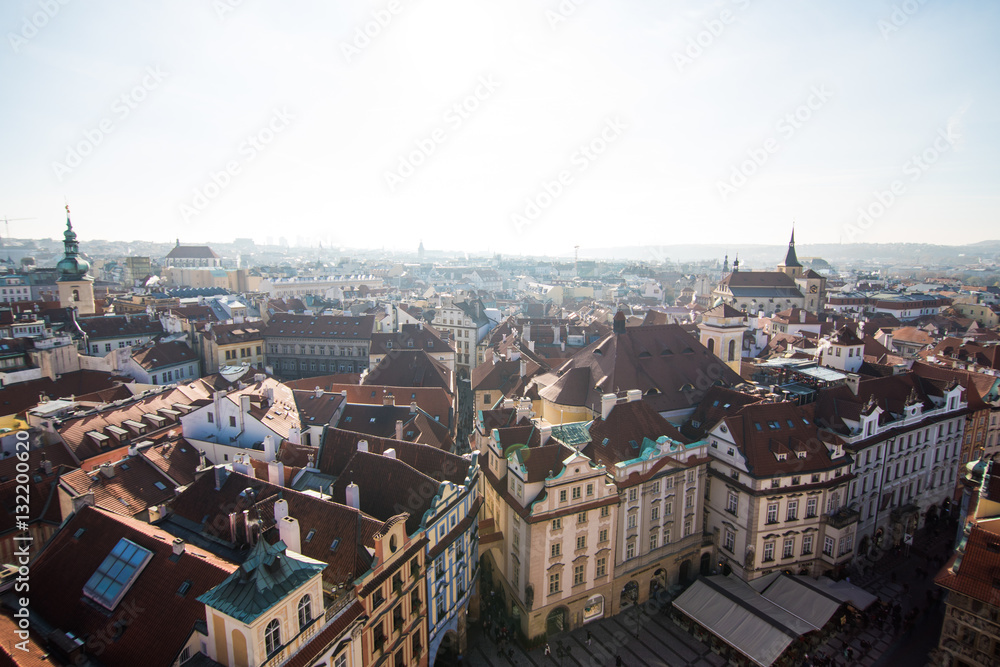 13 November 2016, Prague, Chezh Republic. View of Prague like a point of turistic destinations