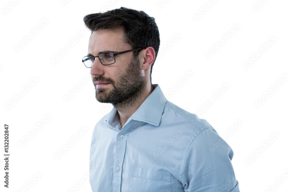 Handsome man wearing spectacles Handsome man wearing spectacles