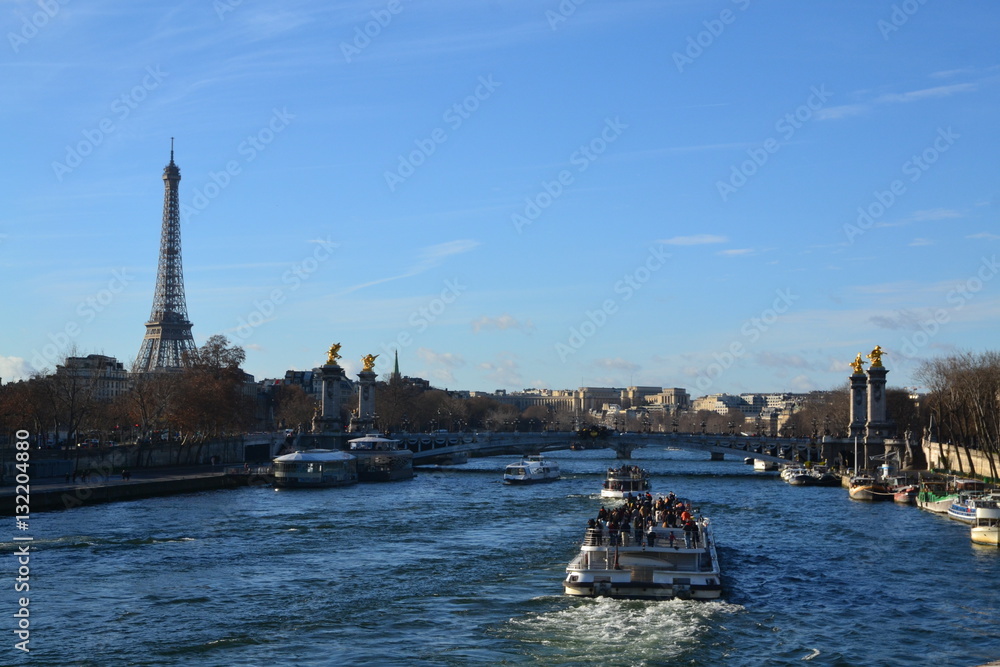 Fototapeta premium Paris - Panorama