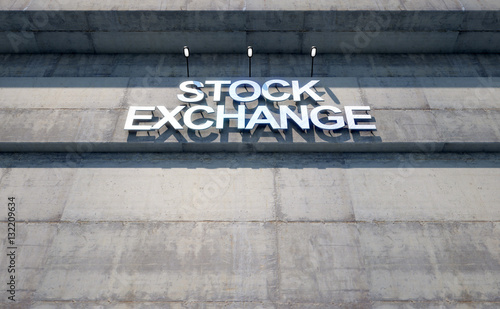 Modern Stock Exhange Signage