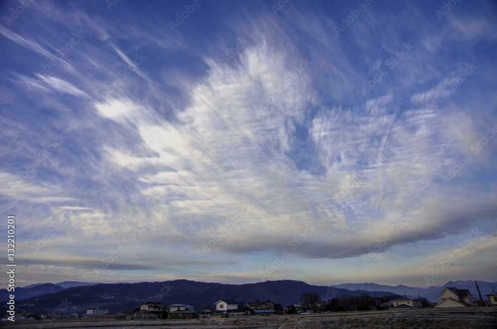 SKY Blue Mountain Cloud Nature