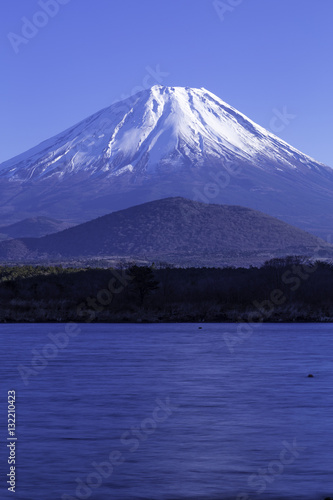 View of Mt. Fuji from Lake Shojiko