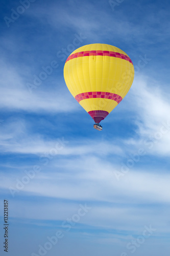 Hot air balloon in the sky in Cappadoccia Turkey © nexusseven