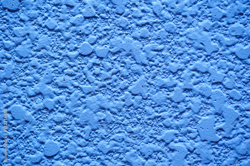 Blue texture of plaster Blue texture of plaster