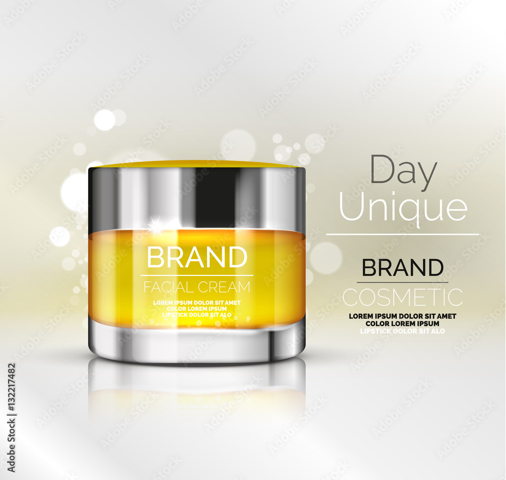 Vector premium cream ads Vector premium cream ads