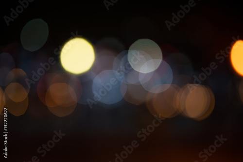 Nikon bokeh, night lights. Winter. 60mm, 2.8. © maksymbondarenko
